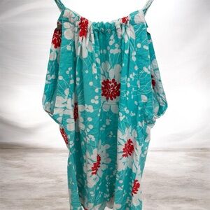 ESCAPADA chic teal tie back top. Perfect for Spring and Summer days.